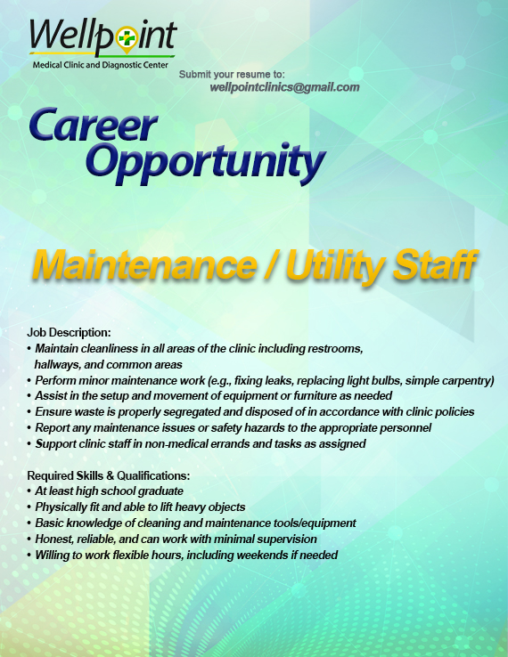 Maintenance Hiring